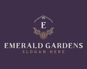 Elegant Boutique Flower logo design