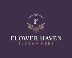 Elegant Boutique Flower logo design