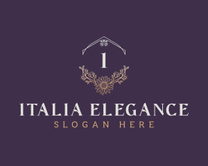 Elegant Boutique Flower logo design