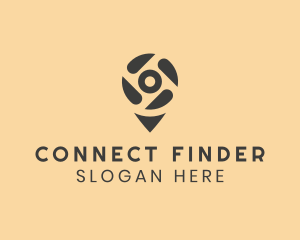 Finder - Location Pin Navigation logo design