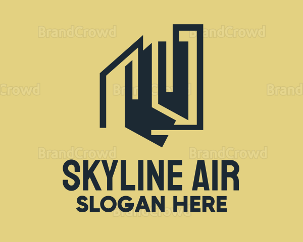 City Skyline Contractor Logo