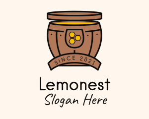 Homemade - Fermented Honey Barrel logo design