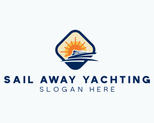 Sun Yacht Travel logo design