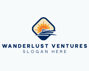 Sun Yacht Travel logo design