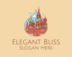 Basilica - Russia Moscow Church logo design