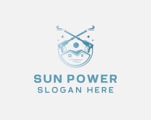 Power Washing Cleaner logo design