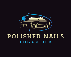 Auto Detailing Polisher logo design