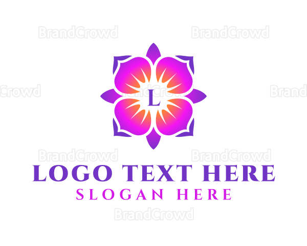 Flower Petals Florist Logo