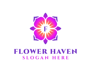 Flower Petals Florist logo design