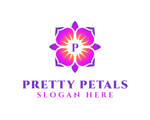 Flower Petals Florist logo design