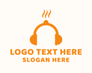Headphones Food Podcast  Logo
