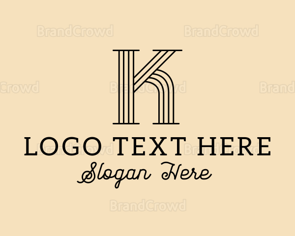 Elegant Deco Boutique Logo