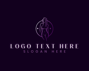 Elven - Body Sexy Woman logo design