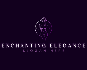 Alluring - Body Sexy Woman logo design