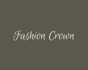 Luxury Handwritten Fashion logo design