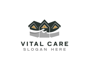 Subdivision - Village Houses Realty logo design