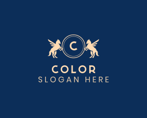 Cigar - Pegasus Luxury Circle logo design