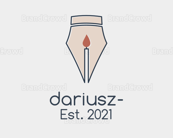 Candle Fountain Pen Logo