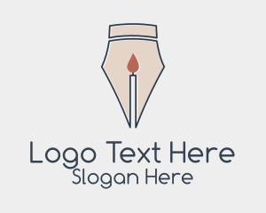 Candle Fountain Pen Logo