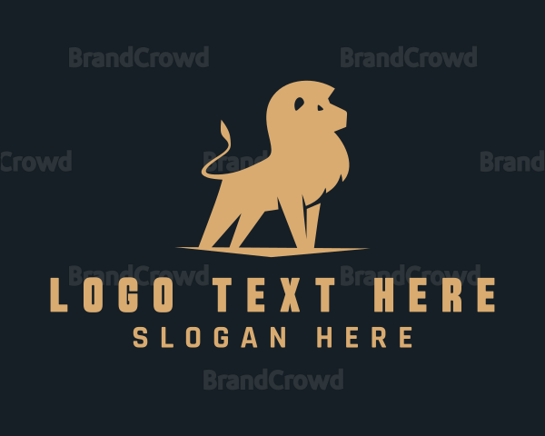 Premium Business Lion Logo