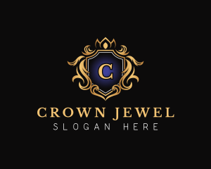 Headdress - Crown Luxury Royal logo design