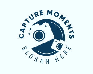 Camera Media Photographer  logo design