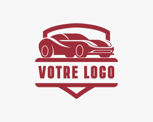 Driving - Supercar Auto Vehicle logo design