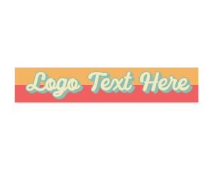 Cursive Retro Business Logo