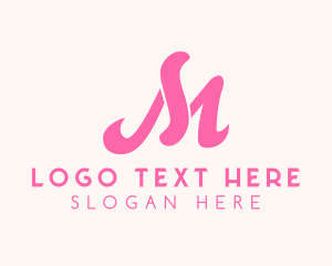 Salon - Fashion Boutique Letter M logo design