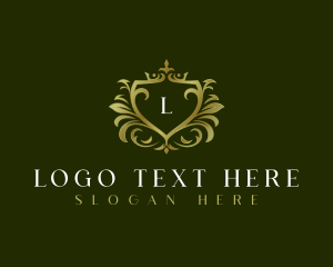 Elegant - Luxury Shield Crown logo design