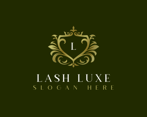 Luxury Shield Crown logo design