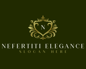 Luxury Shield Crown logo design