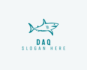 Hammerhead - Shark Aquarium Wildlife logo design