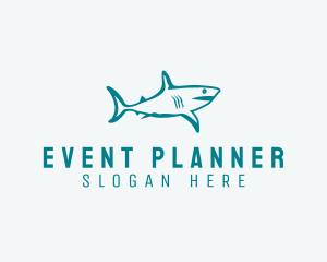 Surf - Shark Aquarium Wildlife logo design