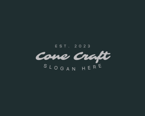 Casual Cursive Boutique logo design