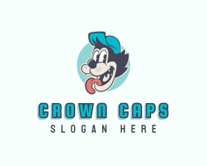 Cat Cap Cartoon logo design