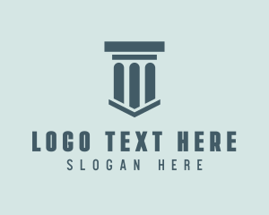 Professional Firm Pillar logo design