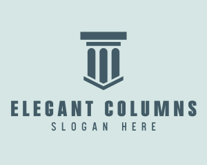 Professional Firm Pillar logo design