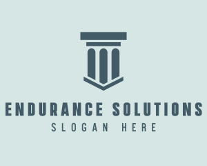 Professional Firm Pillar logo design