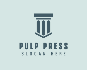 Professional Firm Pillar logo design