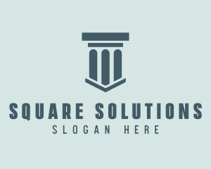 Professional Firm Pillar logo design