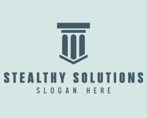 Professional Firm Pillar logo design