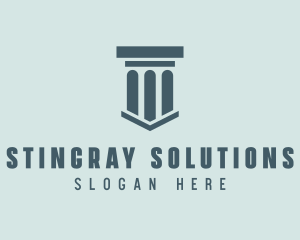 Professional Firm Pillar logo design