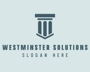 Professional Firm Pillar logo design