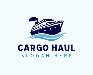 Travel Boat Transportation logo design