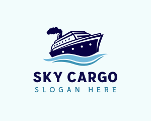 Travel Boat Transportation logo design