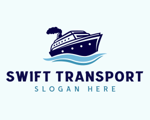 Travel Boat Transportation logo design