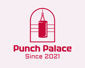 Boxing - Gym Punching Bag logo design