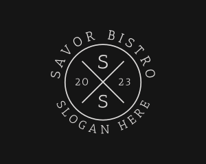 Professional Hipster Pub Bistro Logo