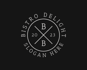 Professional Hipster Pub Bistro logo design